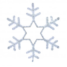 Фигура световая "Снежинка" цвет белый, размер 55*55 см, мерцающая NEON-NIGHT