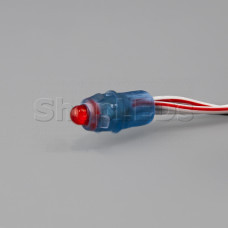 Светодиодный модуль герметичный цветной колчачок  PIX SL-D9-50LED (12V, 0.2W, 100 Lm, IP65) (красный)